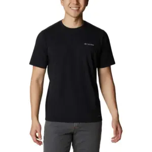 Columbia Sun Trek T-shirt Met Korte Mouwen Zwart