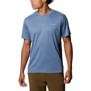 Columbia Zero Ice Cirro Cool T-shirt Met Korte Mouwen Marineblauw