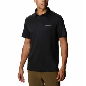 Columbia Sun Ridge™ Ii Korte Mouw Poloshirt Zwart