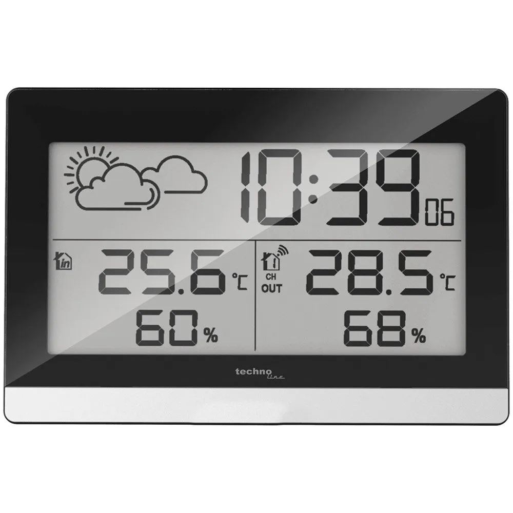 Technoline Ws 9255 Weerstations Zilver