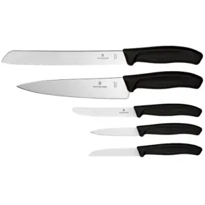 Victorinox Zwitserse Klassieke Keukenset 5 Stukken Zilver