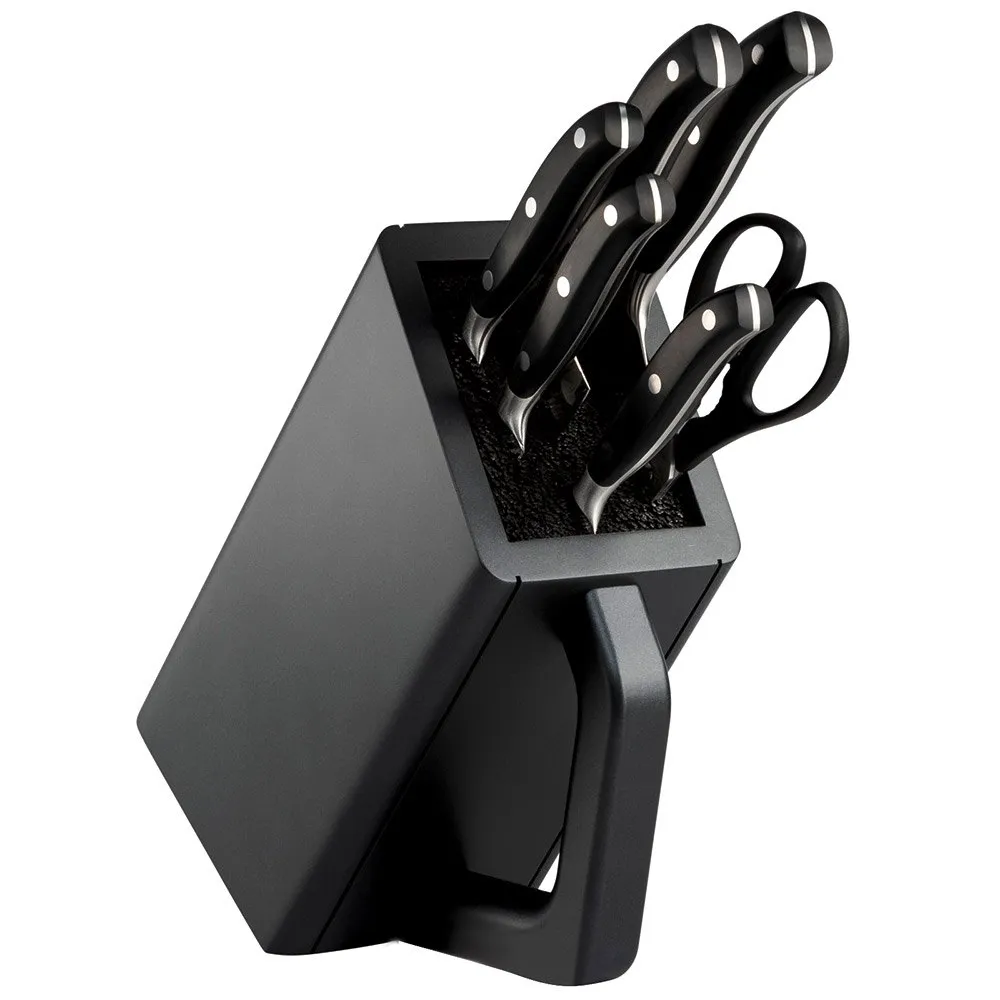 Victorinox Block Mes 6 Stukken Zilver