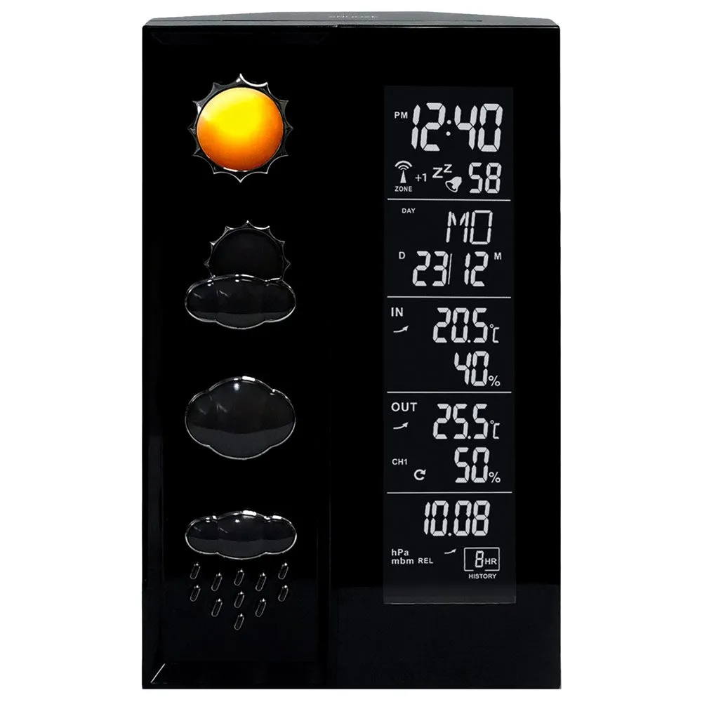 Technoline Ws 6650 Weerstations Zwart