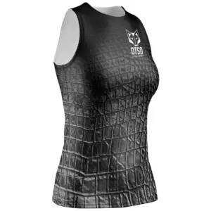 Otso Singlet Mouwloos T-shirt Zwart