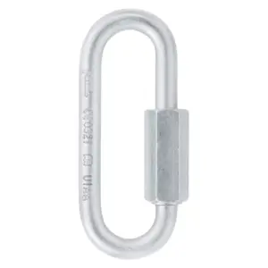 Petzl Go 8 Mm Ankerplaat 10 Eenheden Zilver