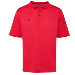Izas Ordesa Korte Mouw Poloshirt Zwart