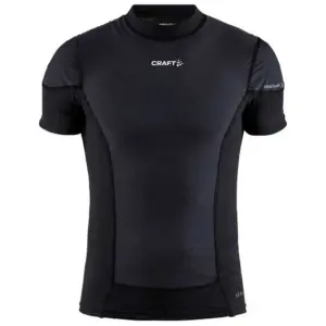 Craft Active Extreme X Wind Korte Mouwen Basislaag Zwart