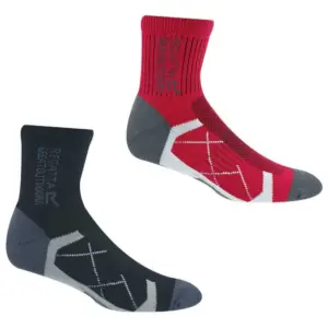 Regatta Outdoor Active Sokken 2 Paren Zwart