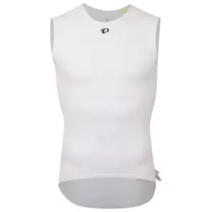 Pearl Izumi Transfer Mesh Mouwloos Basislaag Wit