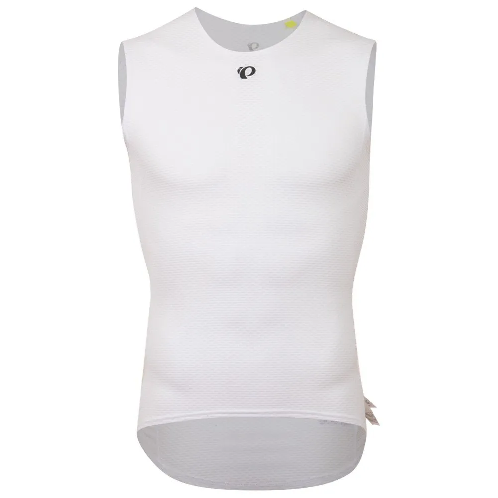 Pearl Izumi Transfer Mesh Mouwloos Basislaag Wit