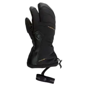 Therm-ic 3+1 Verwarmde Handschoenen Zwart