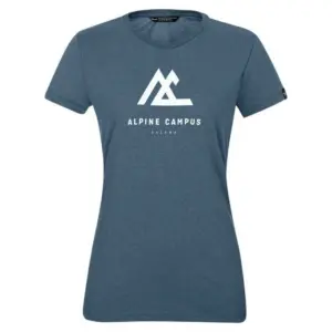 Salewa Frames T-shirt Met Korte Mouwen Marineblauw