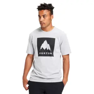 Burton Classic Mountain High T-shirt Met Korte Mouwen Grijs