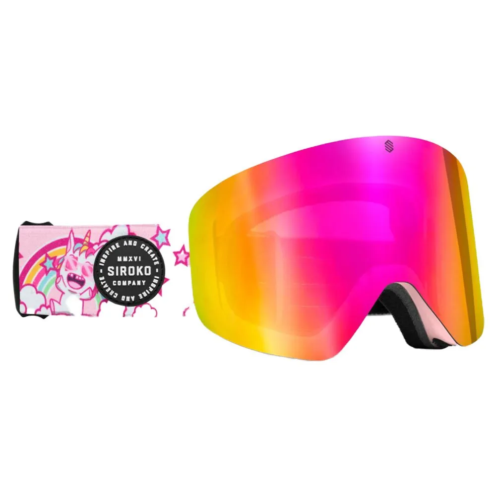 Siroko Gx Snow Unicorns Skibril Multicolor