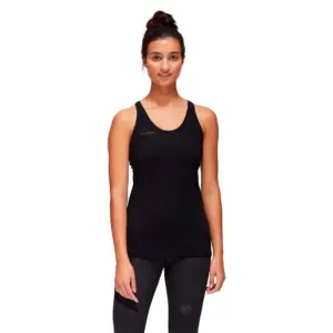 Mammut Camie Mouwloos T-shirt Zwart