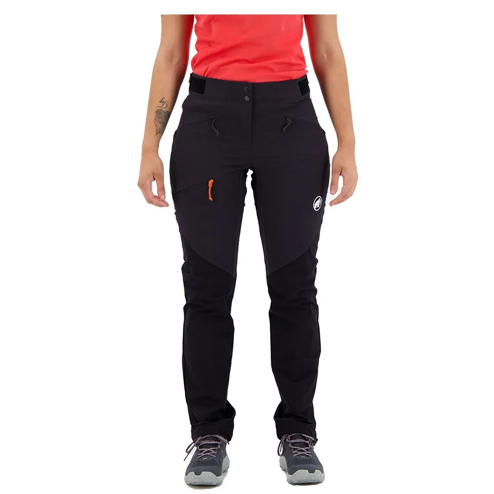 Mammut Courmayeur Softshell Broek Zwart