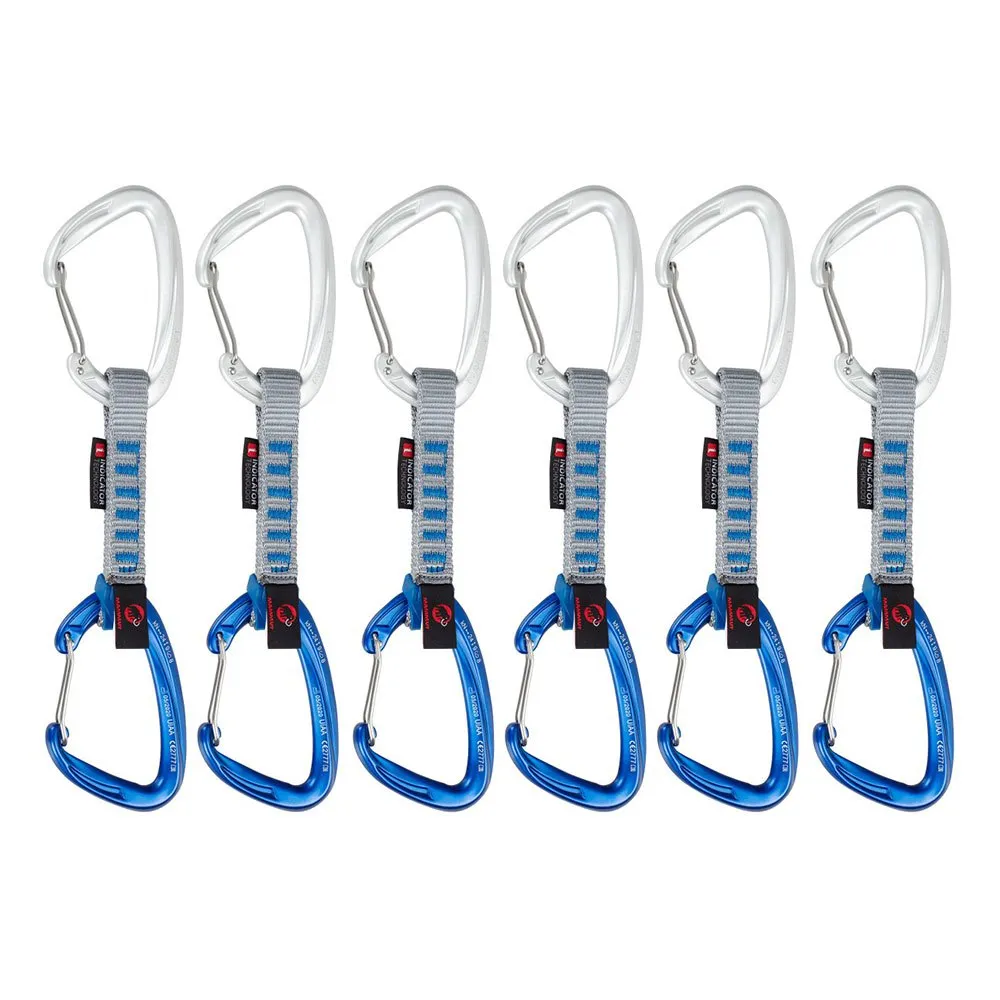 Mammut Crag Wire Indicator Quickdraw 6 Eenheden Zilver