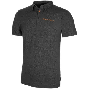 Trangoworld Finu Korte Mouw Poloshirt Zwart