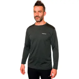 Trangoworld Asan T-shirt Met Lange Mouwen Grijs