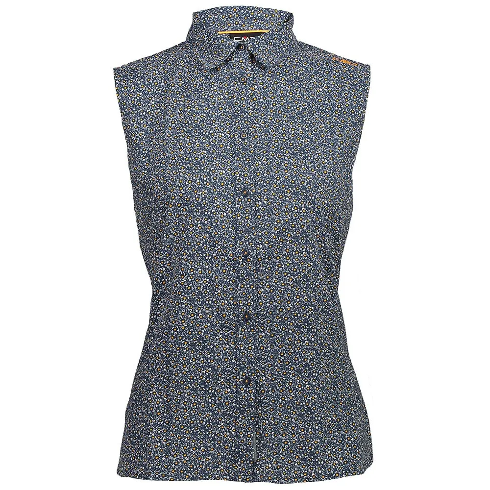 Cmp 30t7756 Mouwloos Shirt Blauw