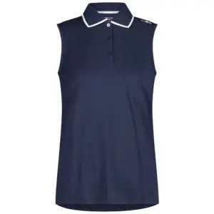 Cmp 31t5076 Mouwloze Polo Blauw