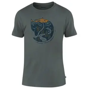 Fjällräven Arctic Fox T-shirt Met Korte Mouwen Dusk
