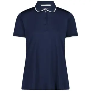 Cmp 31t5066 Korte Mouw Poloshirt Blauw