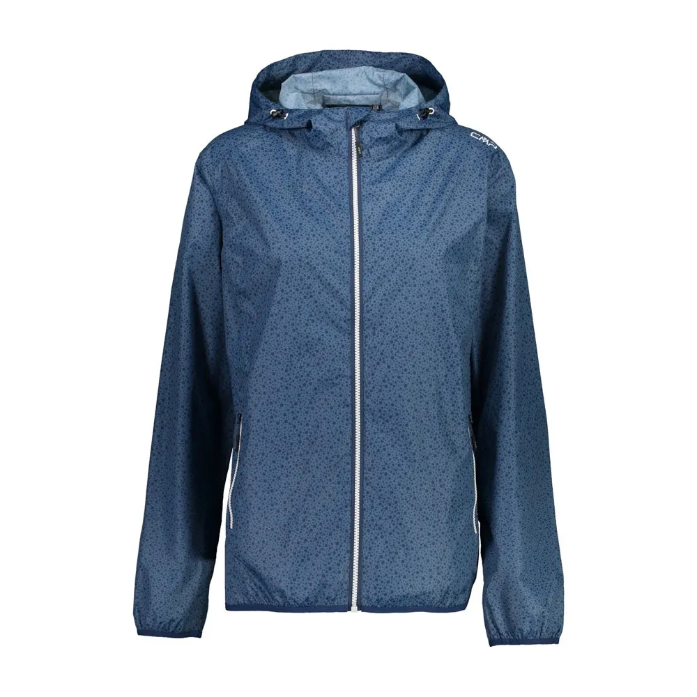 Cmp 31×7296 Rain Fix Hood Jas Blauw