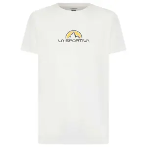 La Sportiva Brand T-shirt Met Korte Mouwen Wit