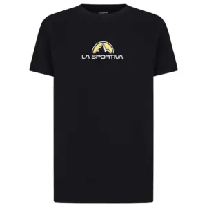 La Sportiva Brand T-shirt Met Korte Mouwen Zwart