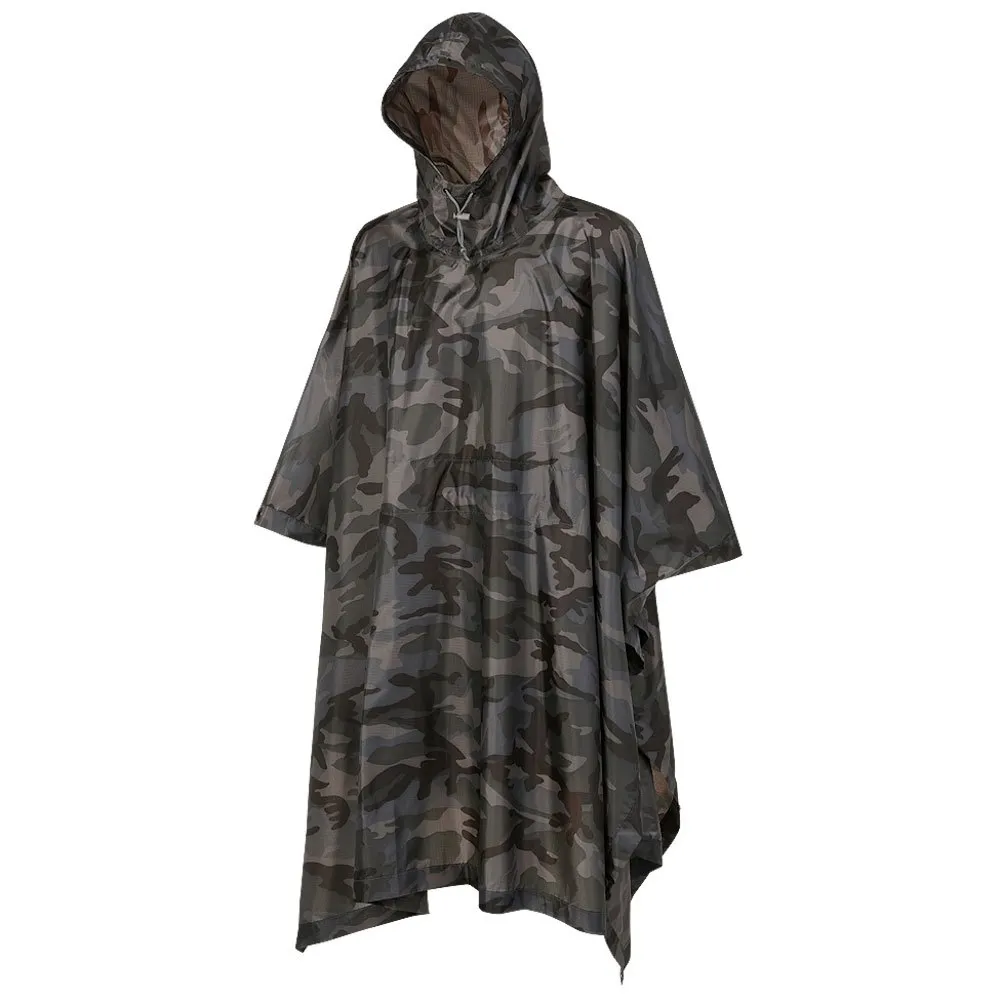 Brandit Trekker Ripstop Poncho Dark Camo