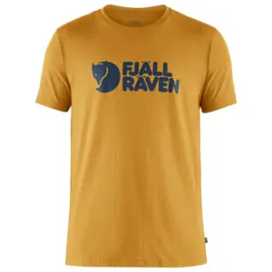 Fjällräven Logo T-shirt Met Korte Mouwen Ochre