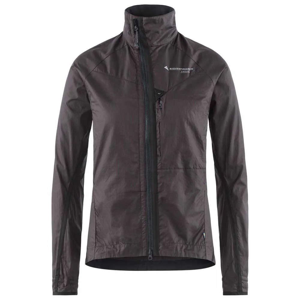 KlÄttermusen Ansur Wind Softshelljack Raven Burnt