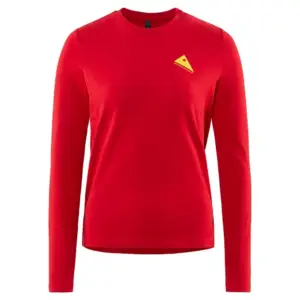 KlÄttermusen Runa Commitment T-shirt Met Lange Mouwen Rood