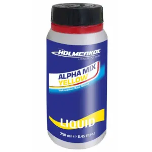 Holmenkol Alphamix 0°c/-4°c Vloeibare Was 250ml Geel