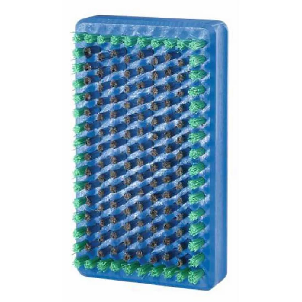 Holmenkol Basebrush steel microfinish Borstel Blauw