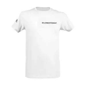 Grivel Climbdifferent T-shirt Met Korte Mouwen Wit