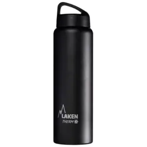 Laken Classic 1l Thermosfles Zwart