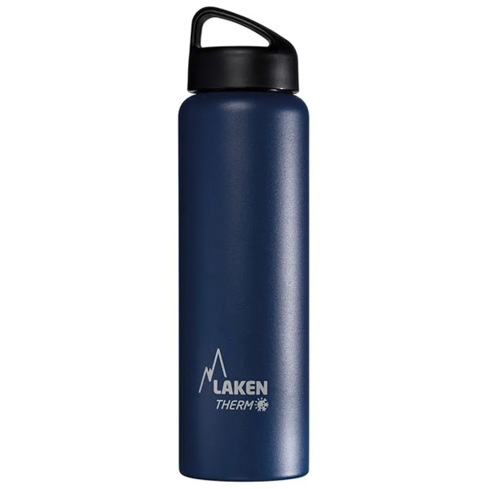 Laken Classic 1l Thermosfles Blauw