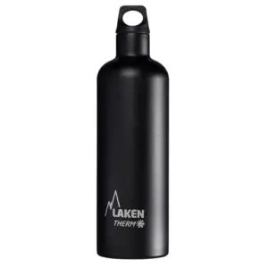 Laken Futura 750ml Thermosfles Zwart