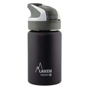 Laken Stainless Steel Summit Cap 350ml Thermosfles Zwart