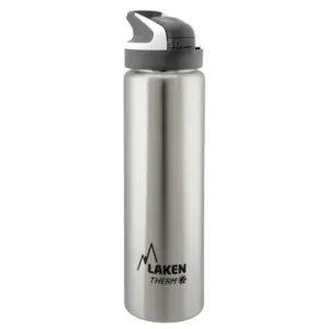 Laken Stainless Steel Summit Cap 750ml Thermosfles Zilver