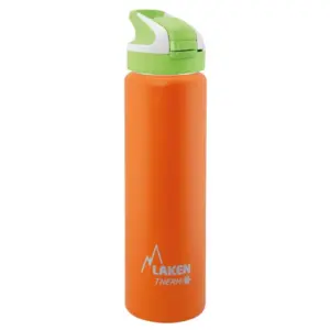 Laken Stainless Steel Summit Cap 750ml Thermosfles Oranje