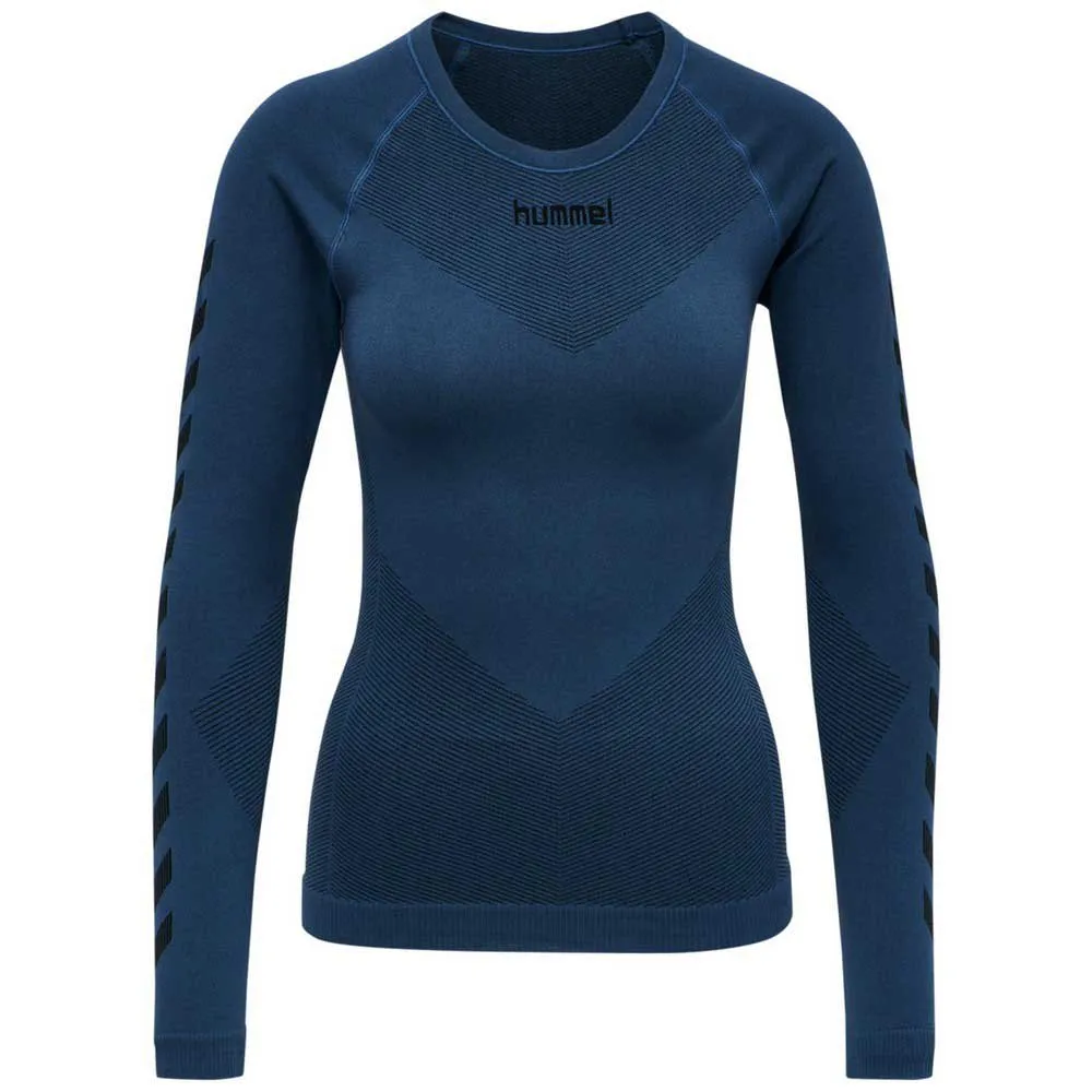 Hummel First Seamless Lange Mouwen Basislaag Denim