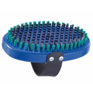 Holmenkol Ovalbrush steel microfinish Borstel Blauw