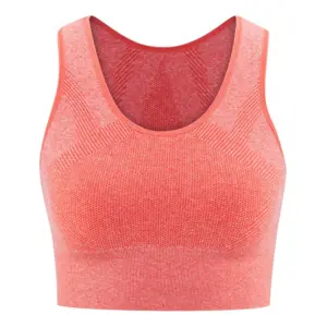 Chili Waki Seamless Mouwloos T-shirt Clay