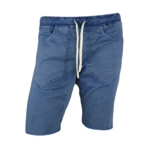Jeanstrack Montes Korte Broek Blauw