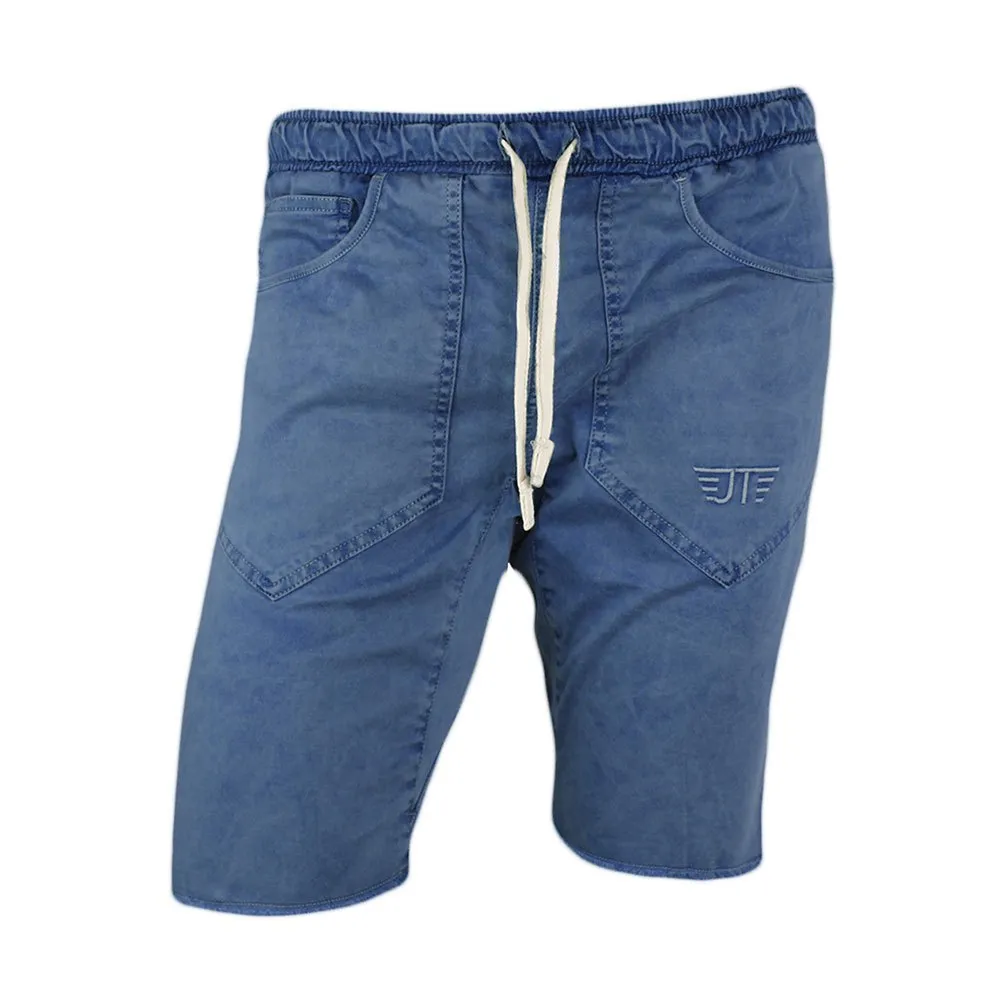 Jeanstrack Montes Korte Broek Blauw