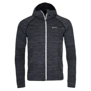 Kilpi Hadson Fleece Met Kap Grijs