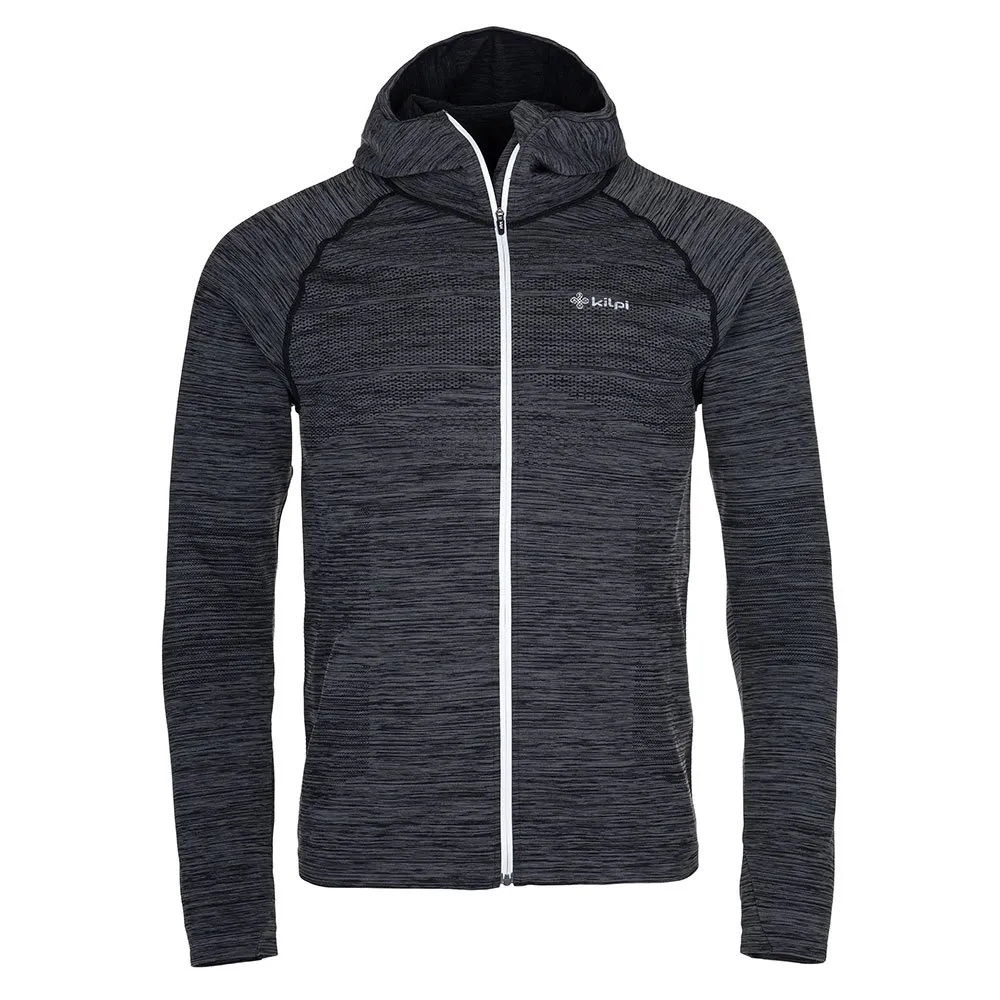 Kilpi Hadson Fleece Met Kap Grijs